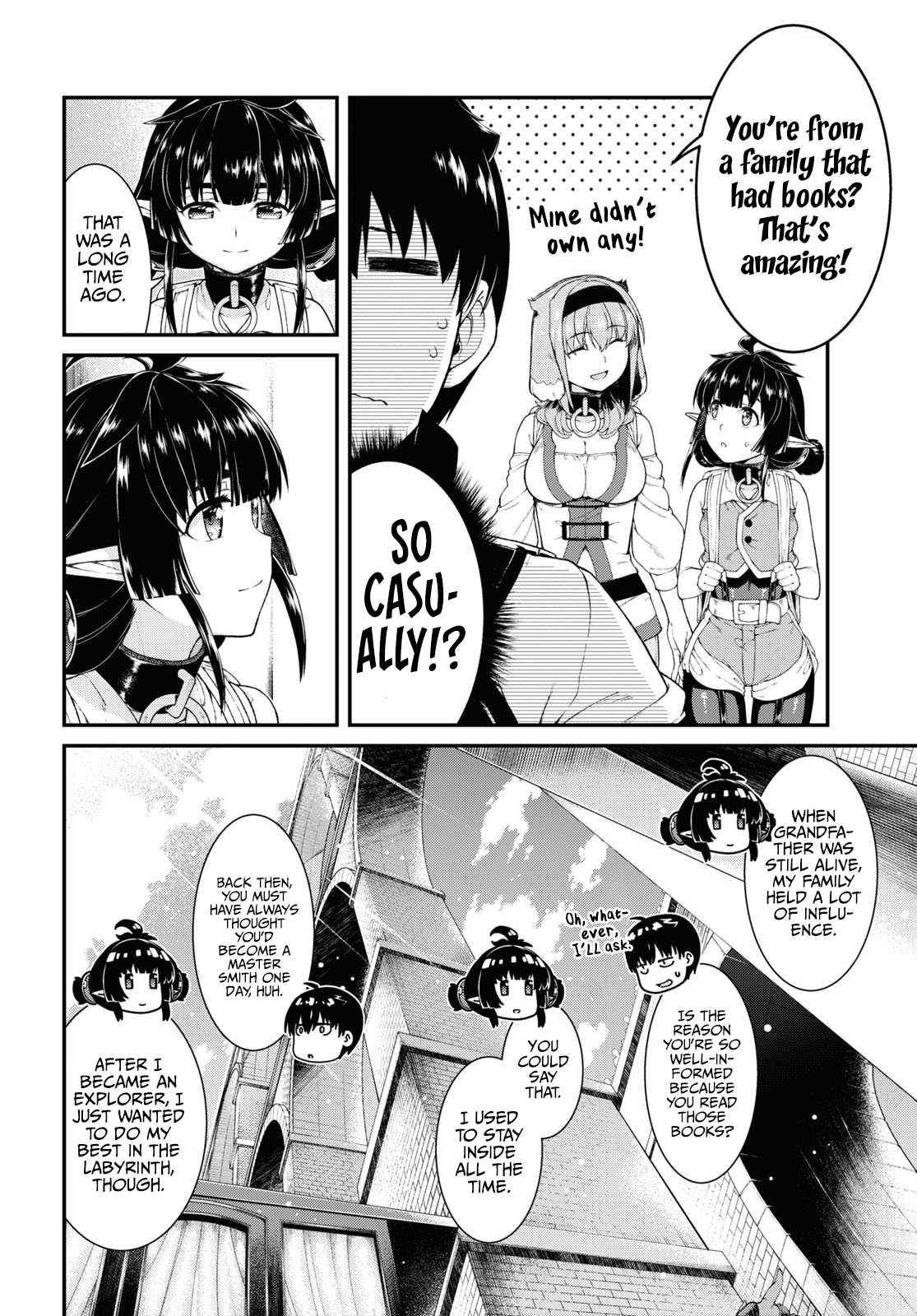 Isekai Meikyuu de Harem wo Chapter 56 Page 13