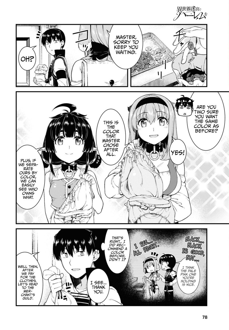Isekai Meikyuu de Harem wo Chapter 57 Page 3
