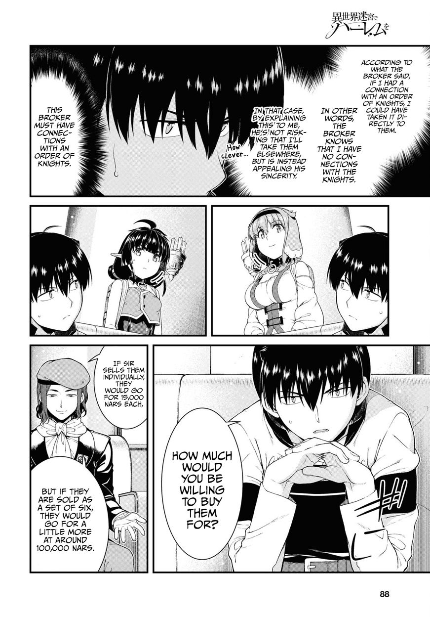 Isekai Meikyuu de Harem wo Chapter 57 Page 13