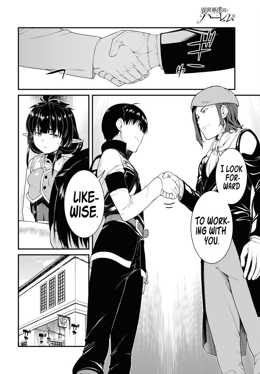 Isekai Meikyuu de Harem wo Chapter 57 Page 23