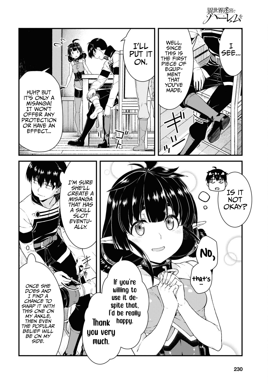 Isekai Meikyuu de Harem wo Chapter 59 Page 6