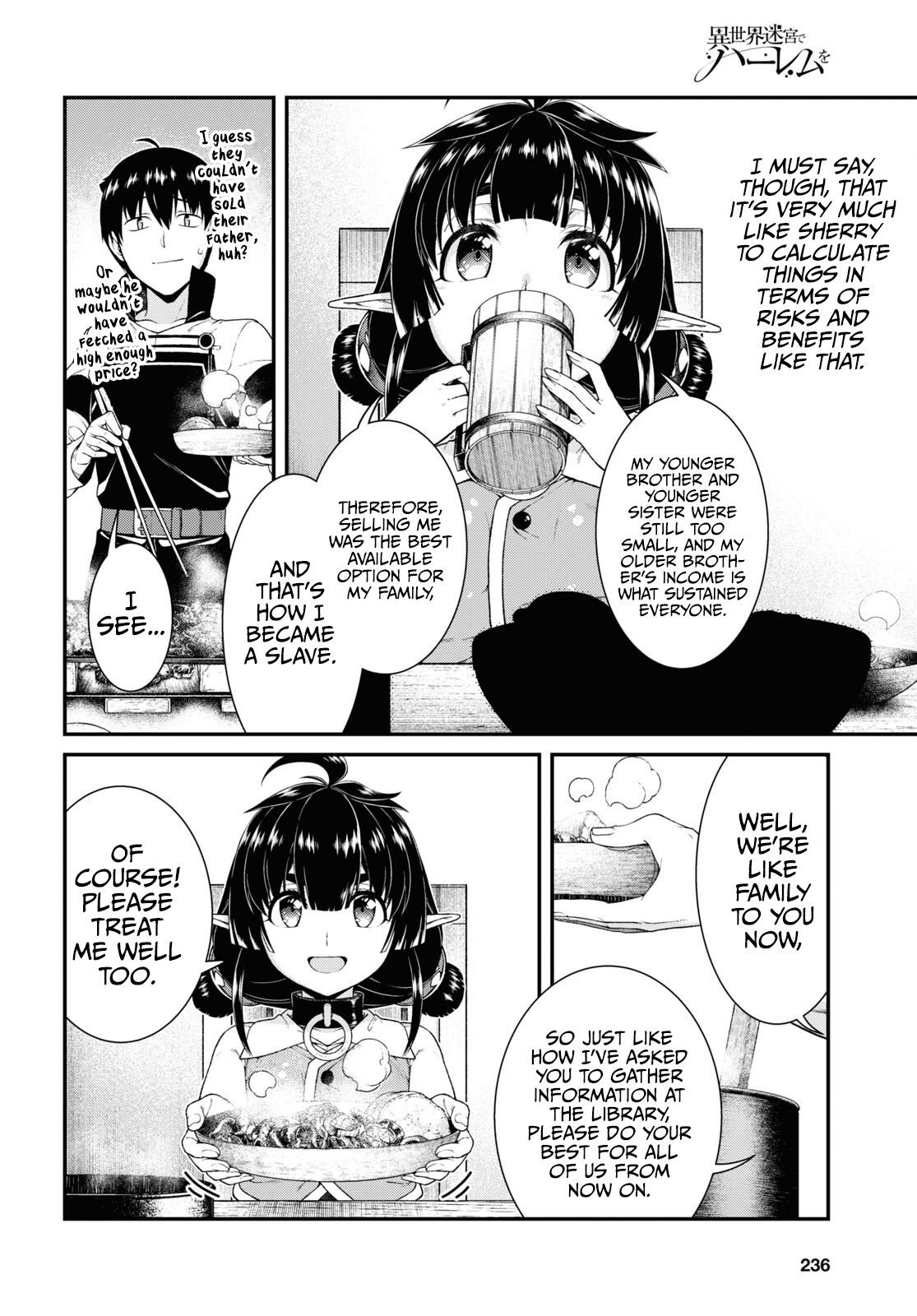 Isekai Meikyuu de Harem wo Chapter 59 Page 12