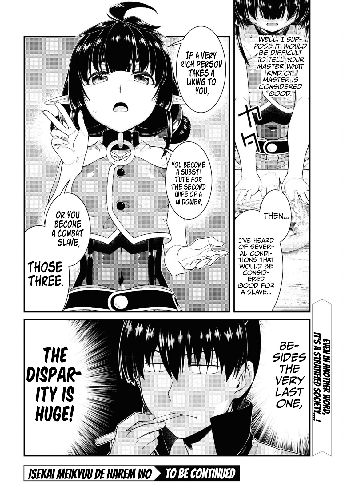 Isekai Meikyuu de Harem wo Chapter 59 Page 14
