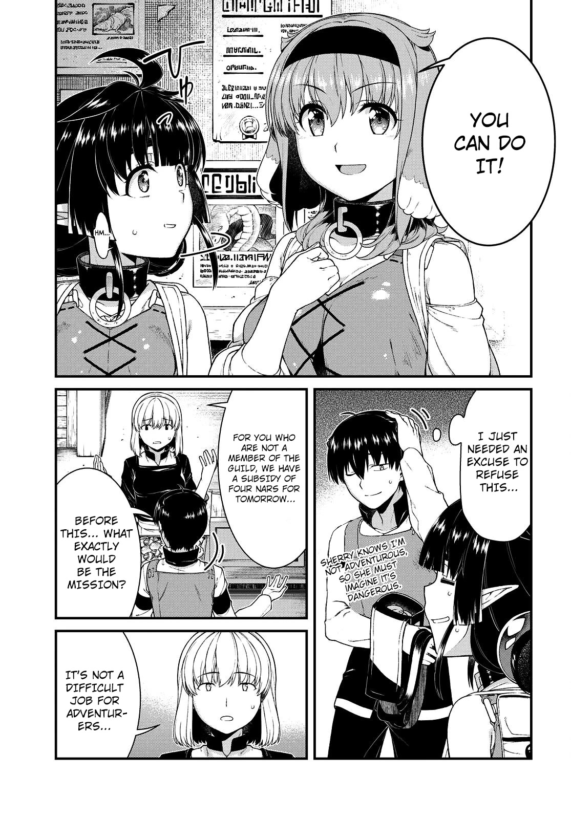 Isekai Meikyuu de Harem wo Chapter 62 Page 4