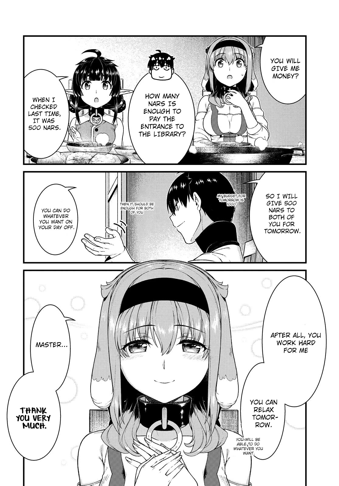 Isekai Meikyuu de Harem wo Chapter 62 Page 9