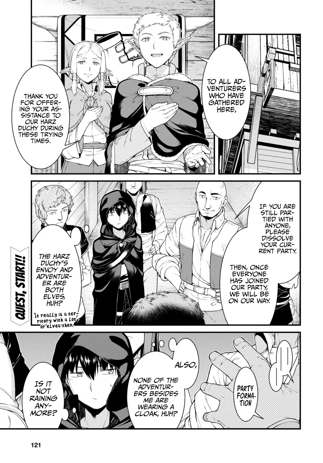 Isekai Meikyuu de Harem wo Chapter 63 Page 3