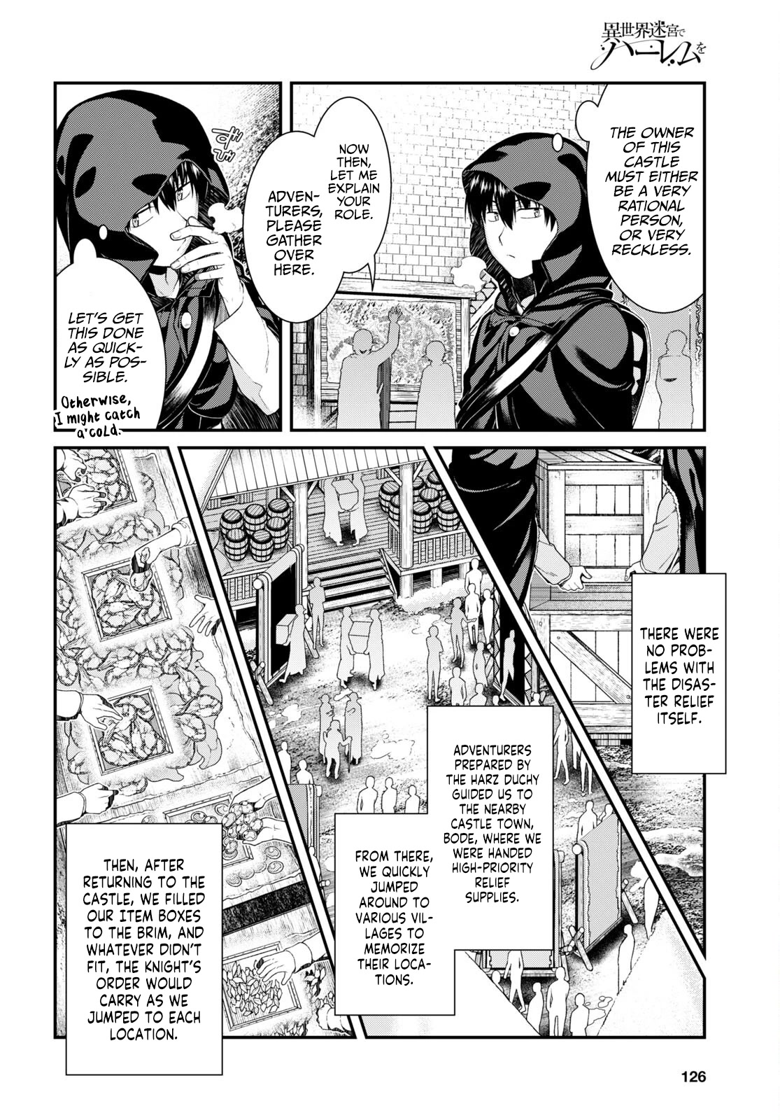 Isekai Meikyuu de Harem wo Chapter 63 Page 7