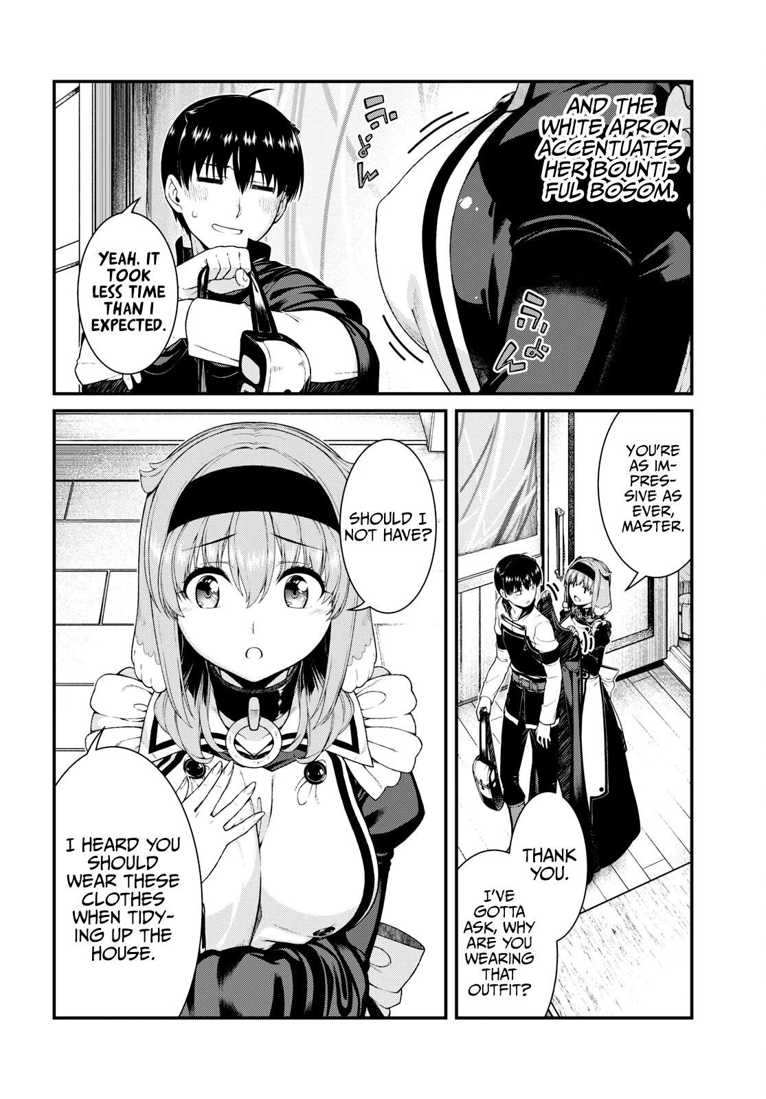 Isekai Meikyuu de Harem wo Chapter 65 Page 3