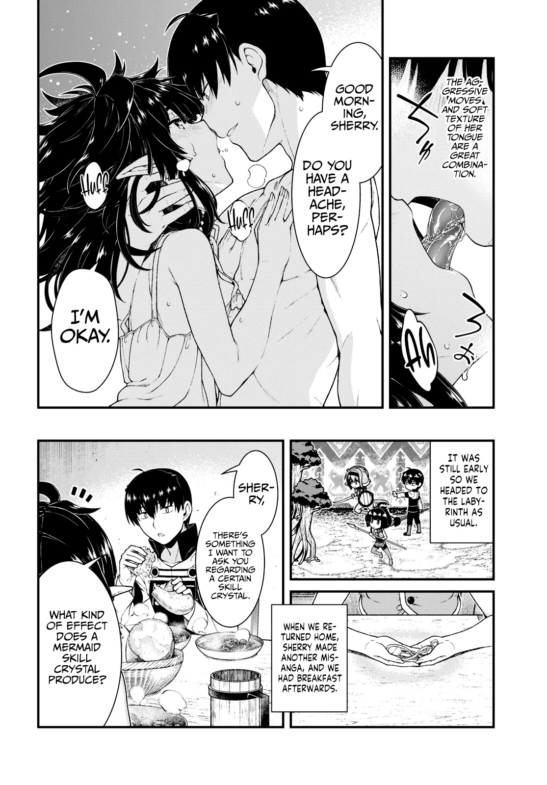 Isekai Meikyuu de Harem wo Chapter 66 Page 9