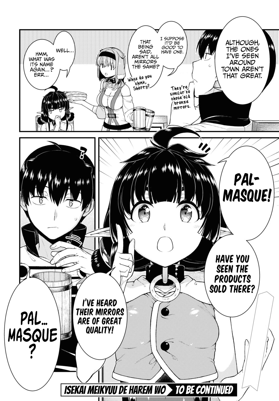 Isekai Meikyuu de Harem wo Chapter 69 Page 9