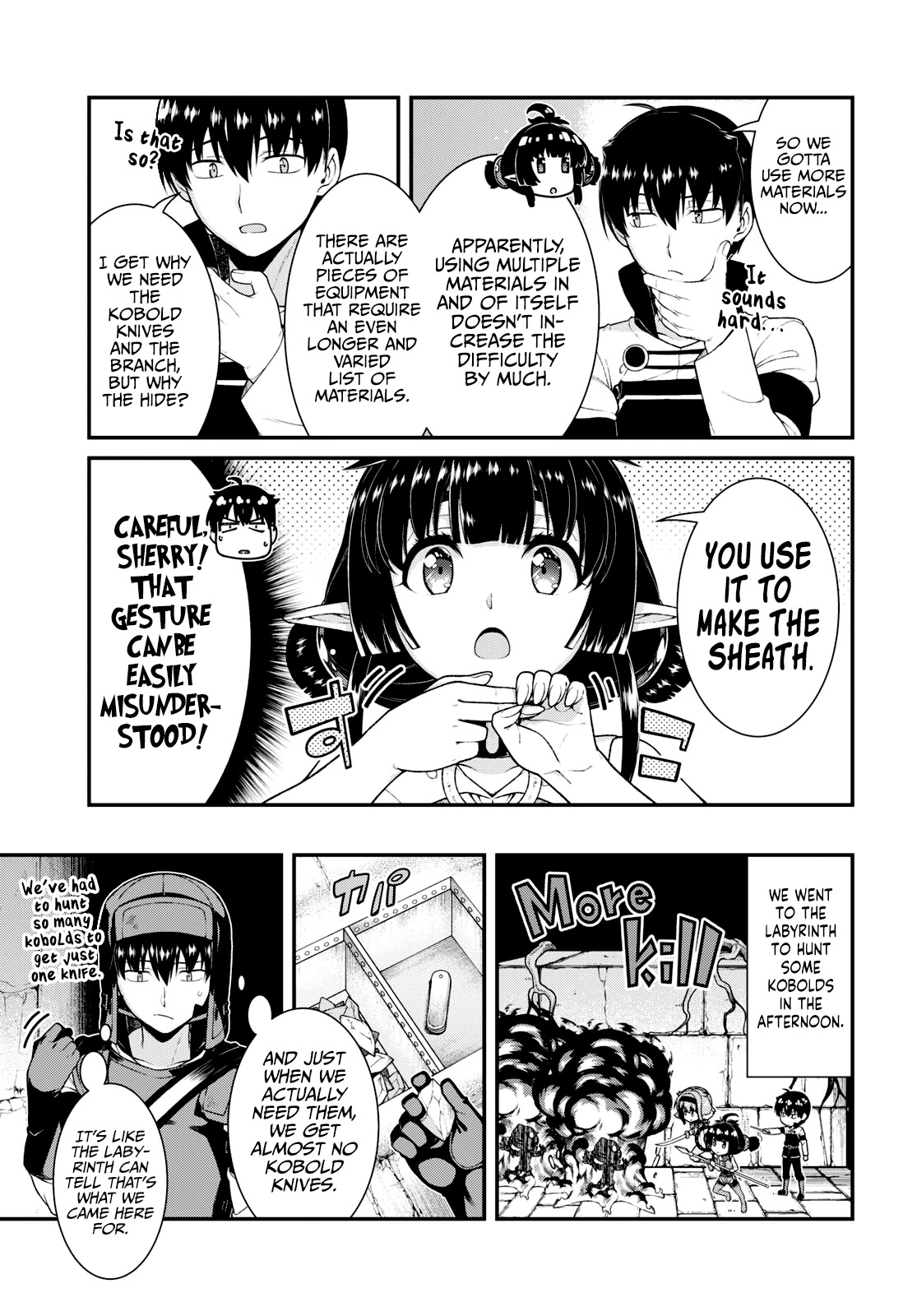 Isekai Meikyuu de Harem wo Chapter 70 Page 8