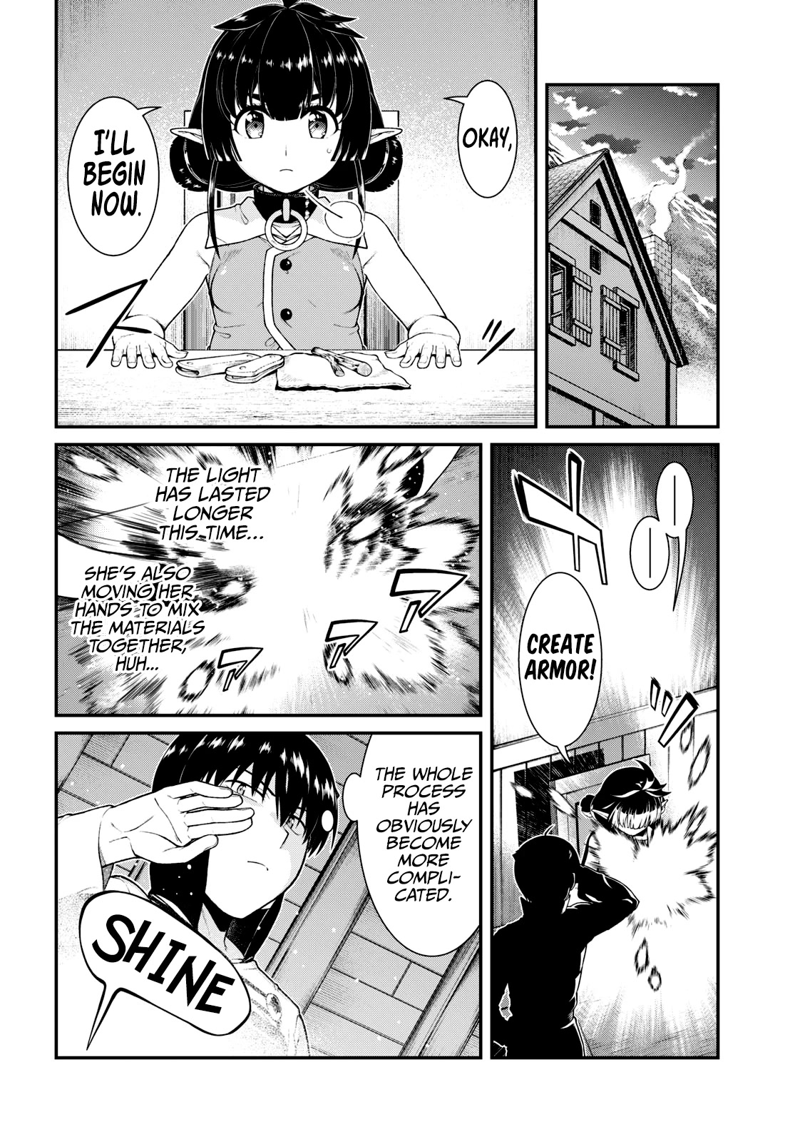 Isekai Meikyuu de Harem wo Chapter 70 Page 9
