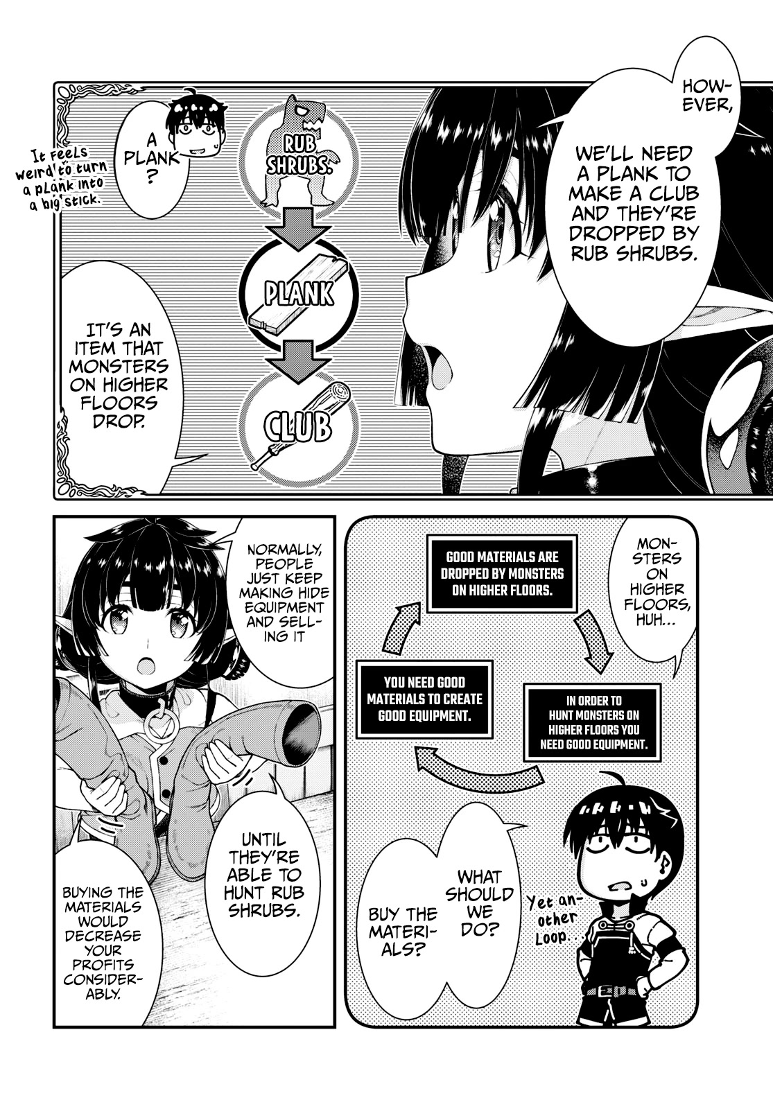 Isekai Meikyuu de Harem wo Chapter 71 Page 9