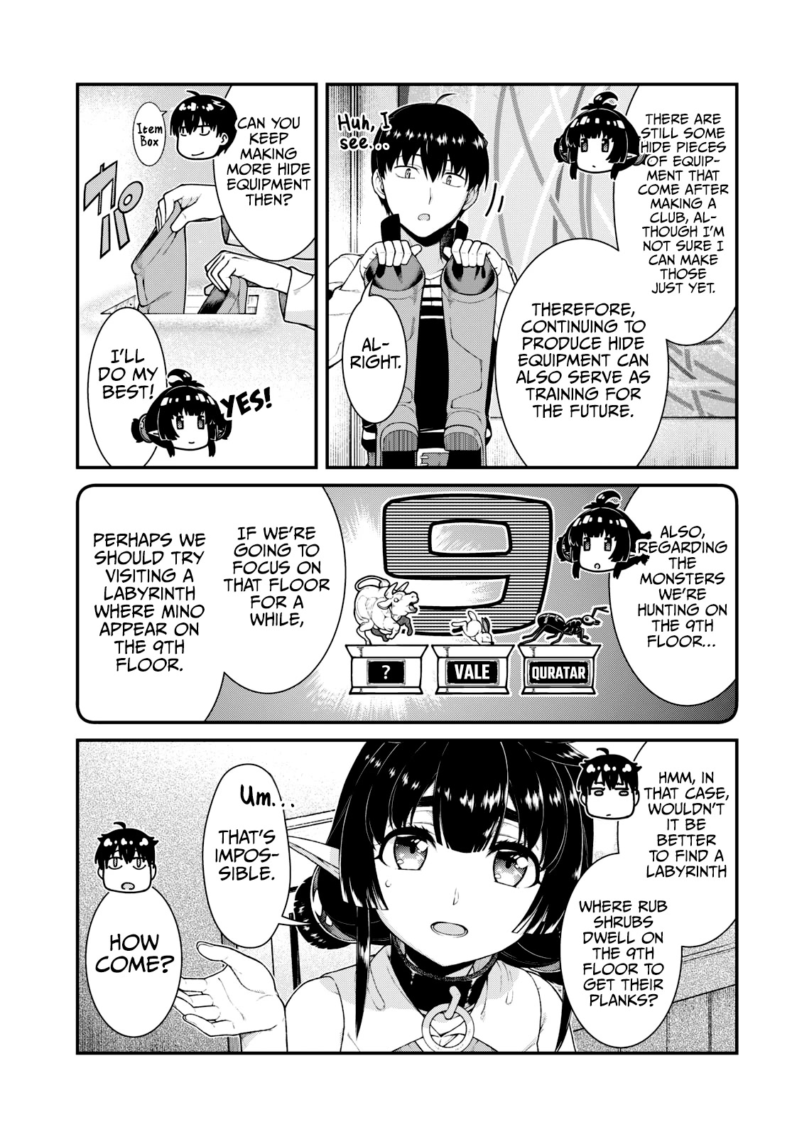 Isekai Meikyuu de Harem wo Chapter 71 Page 10