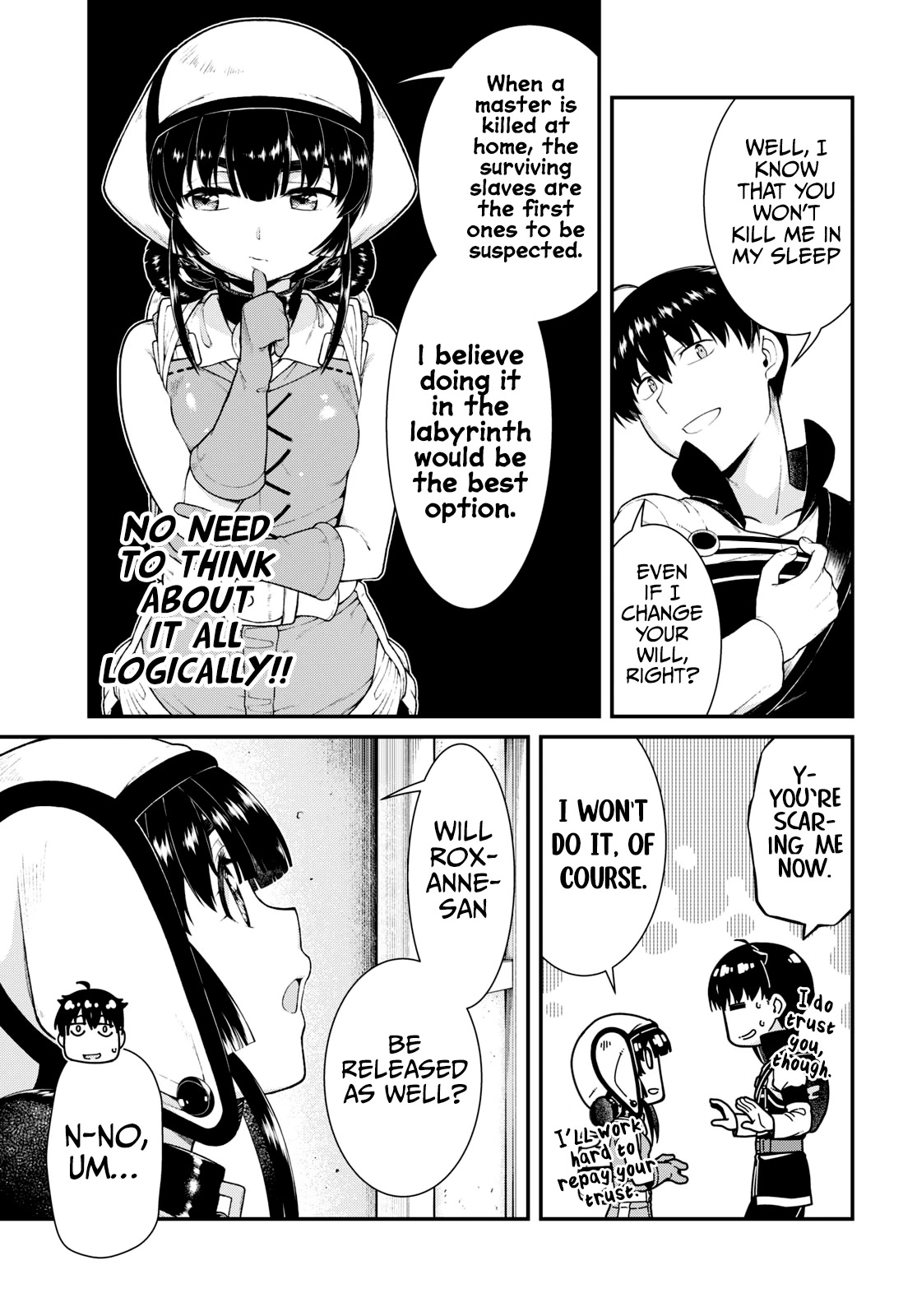 Isekai Meikyuu de Harem wo Chapter 72 Page 4