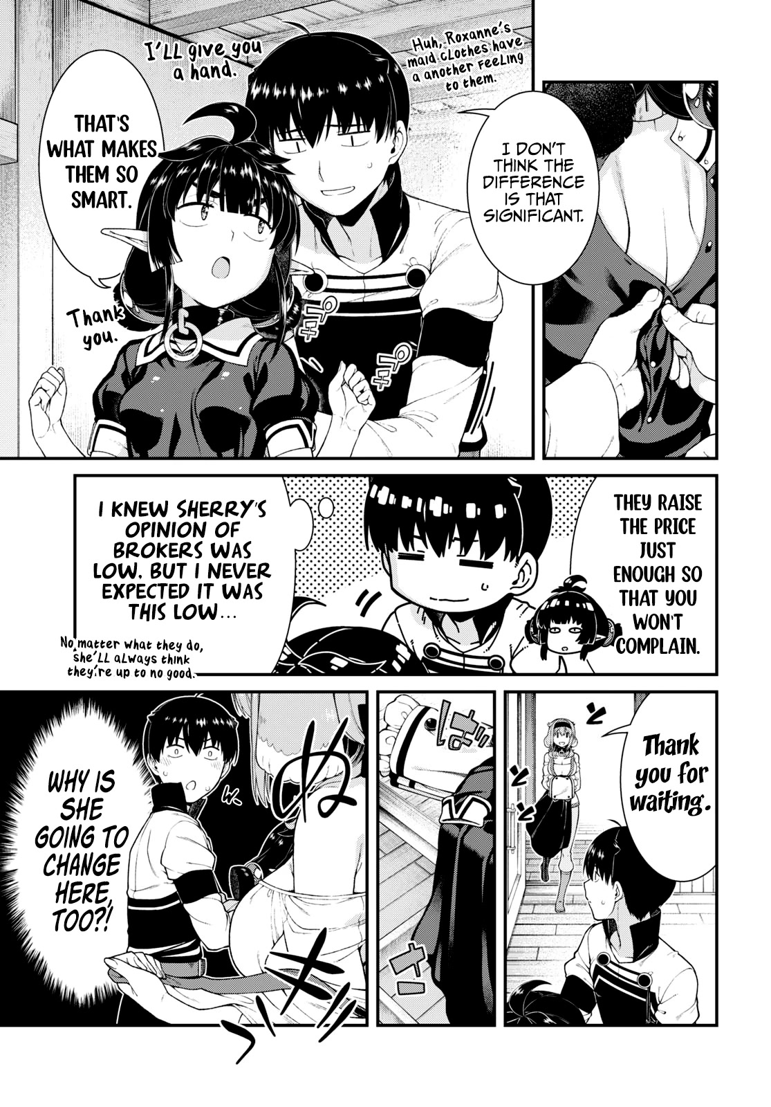 Isekai Meikyuu de Harem wo Chapter 72 Page 14