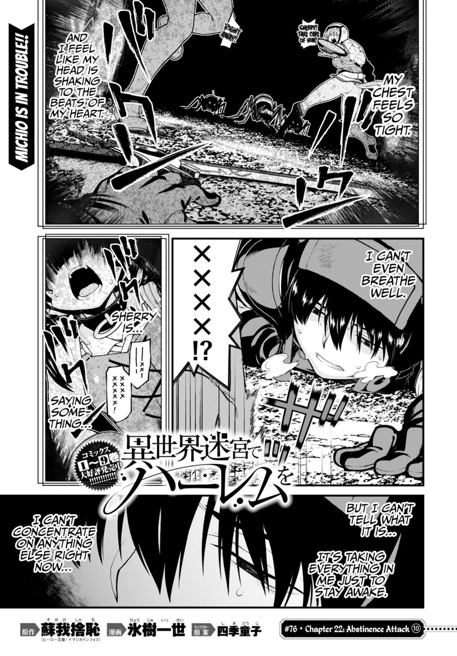 Isekai Meikyuu de Harem wo Chapter 76 Page 2