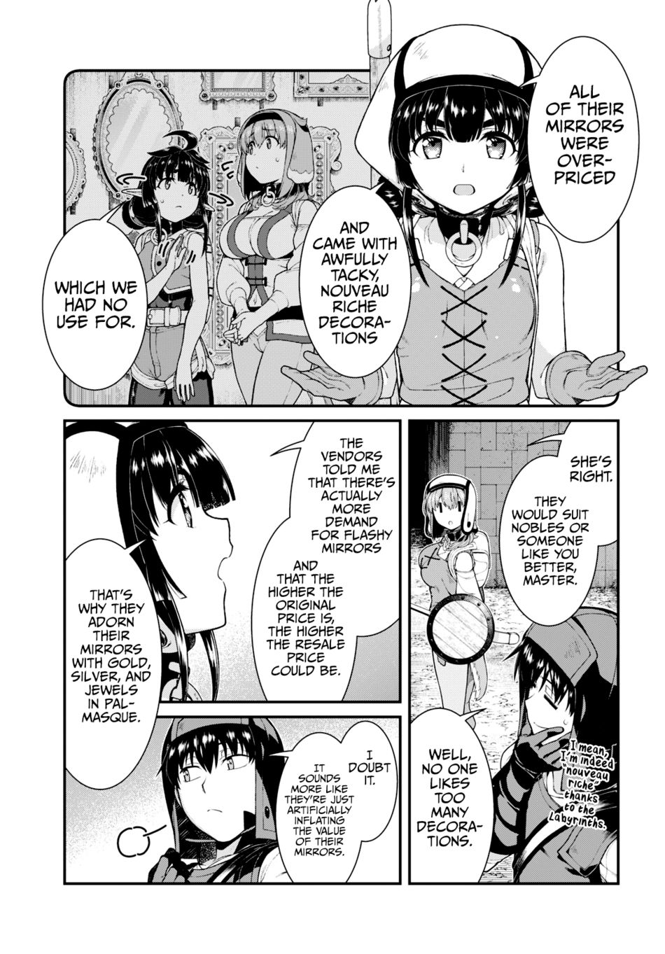 Isekai Meikyuu de Harem wo Chapter 78 Page 10