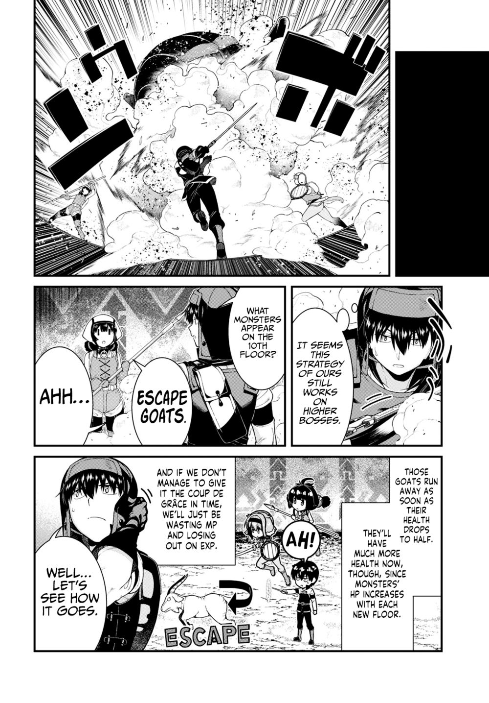 Isekai Meikyuu de Harem wo Chapter 79 Page 9