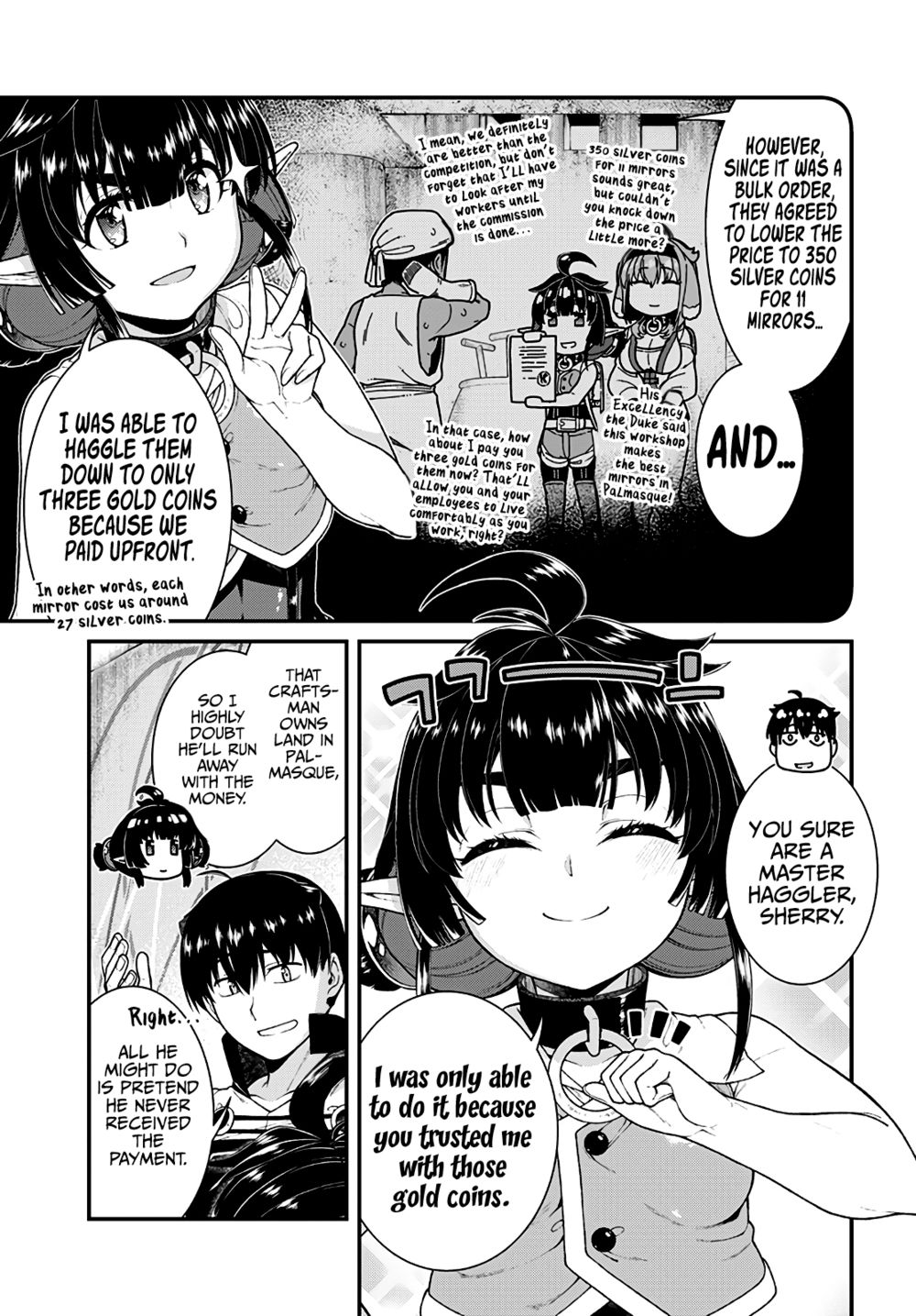 Isekai Meikyuu de Harem wo Chapter 81 Page 12