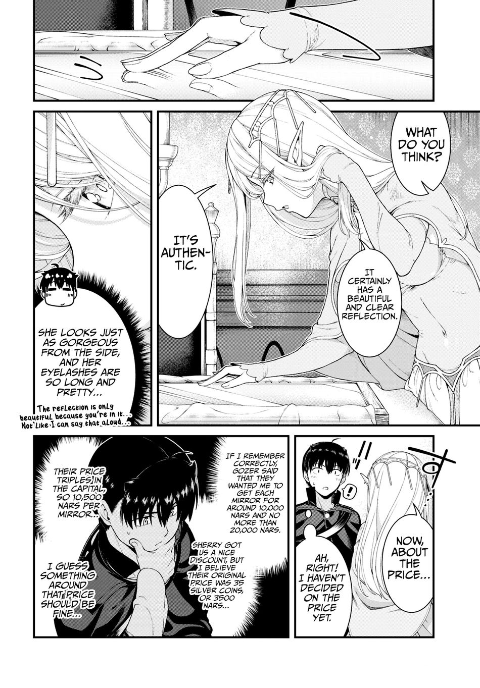 Isekai Meikyuu de Harem wo Chapter 84 Page 9