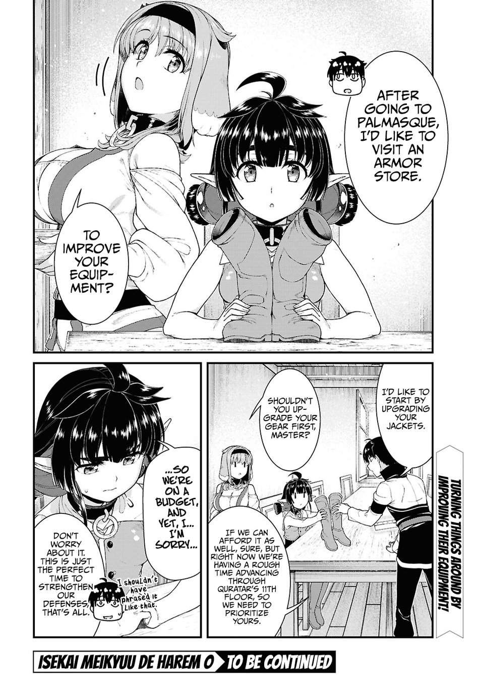 Isekai Meikyuu de Harem wo Chapter 85 Page 17