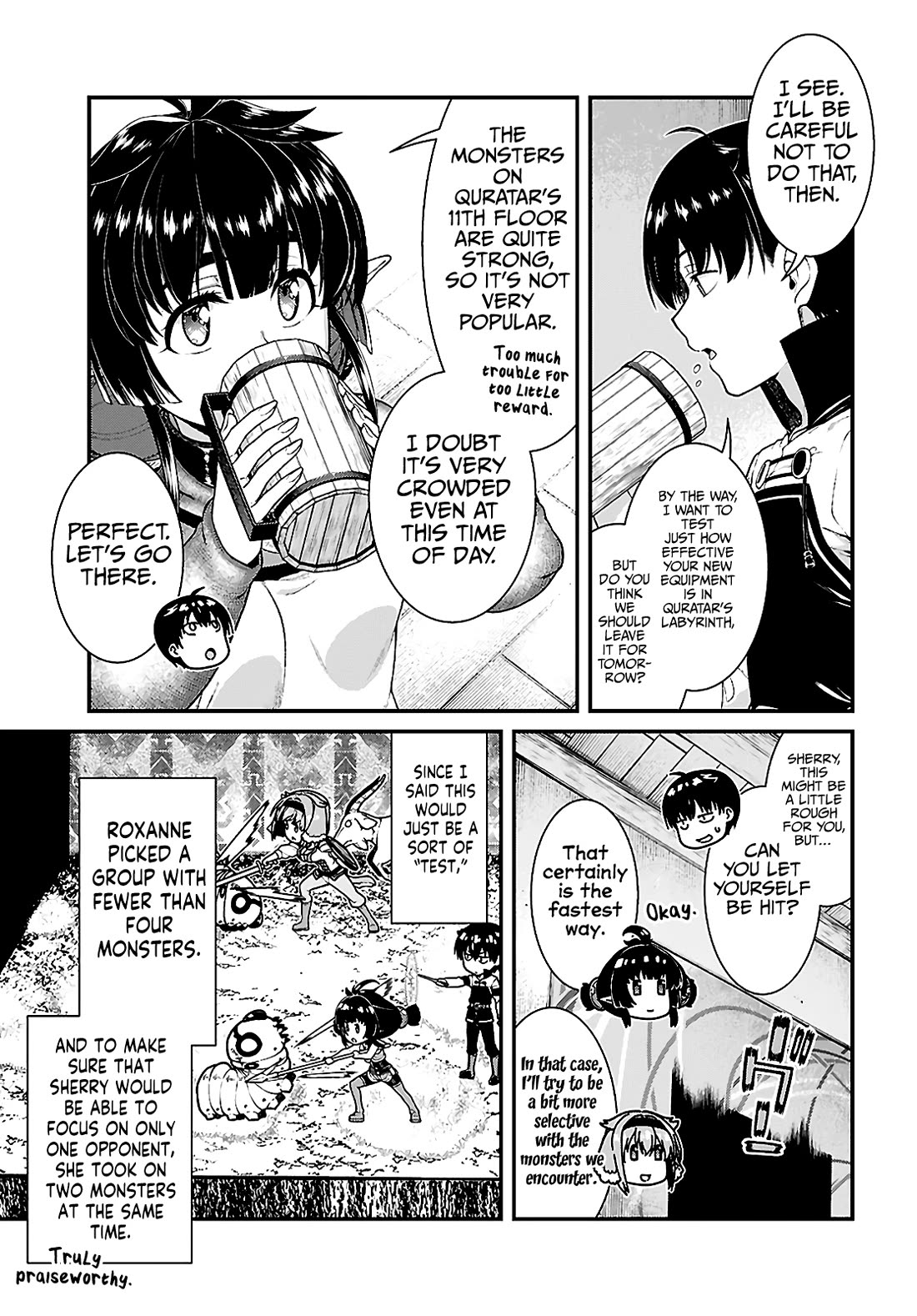 Isekai Meikyuu de Harem wo Chapter 86 Page 8