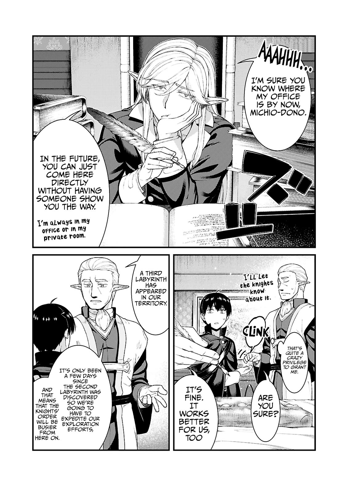 Isekai Meikyuu de Harem wo Chapter 87 Page 8