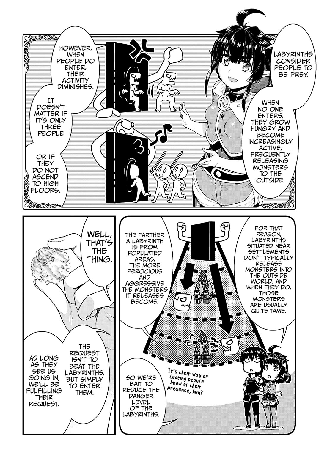 Isekai Meikyuu de Harem wo Chapter 89 Page 3
