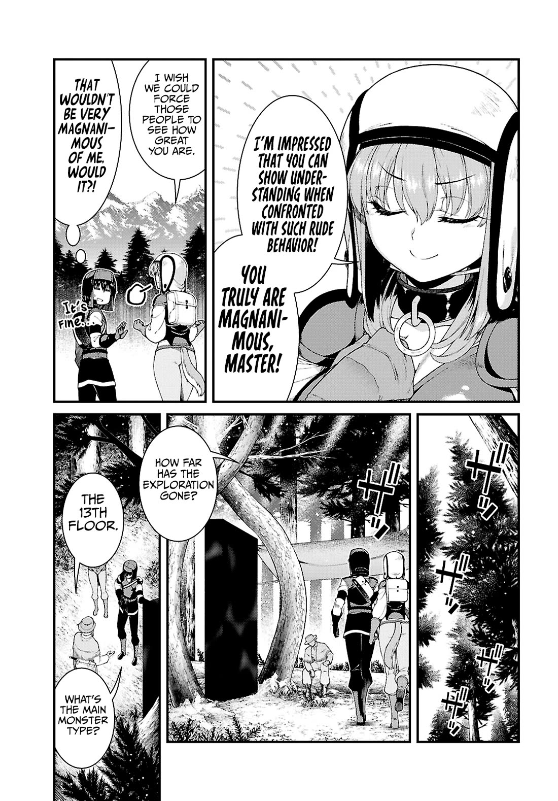 Isekai Meikyuu de Harem wo Chapter 89 Page 8