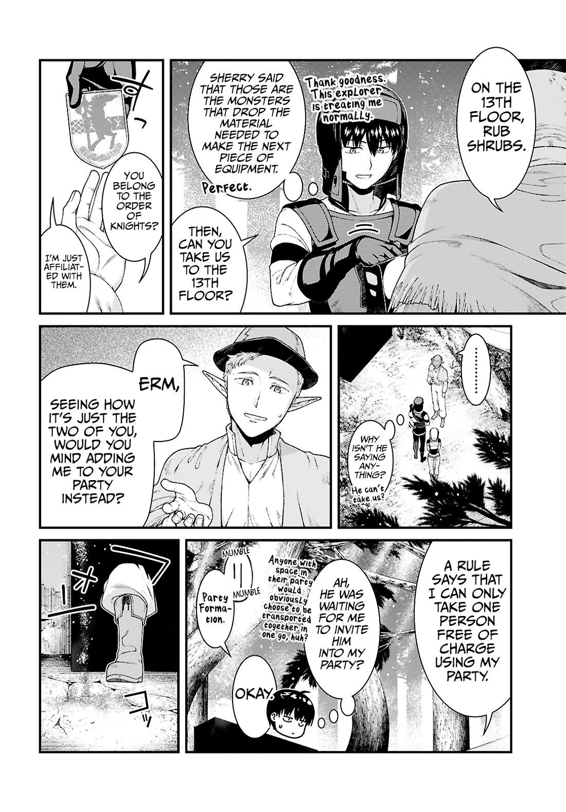 Isekai Meikyuu de Harem wo Chapter 89 Page 9