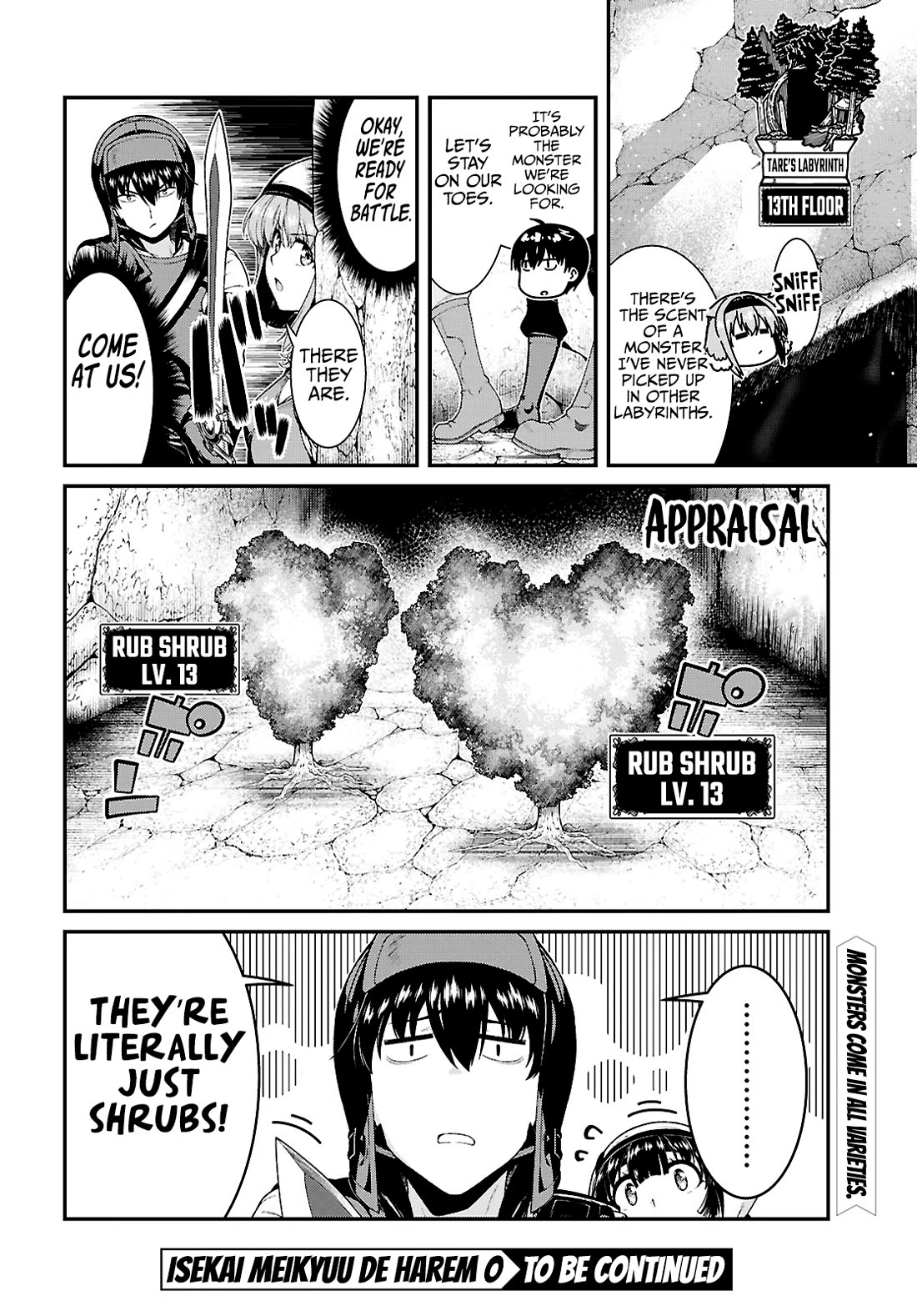 Isekai Meikyuu de Harem wo Chapter 89 Page 21