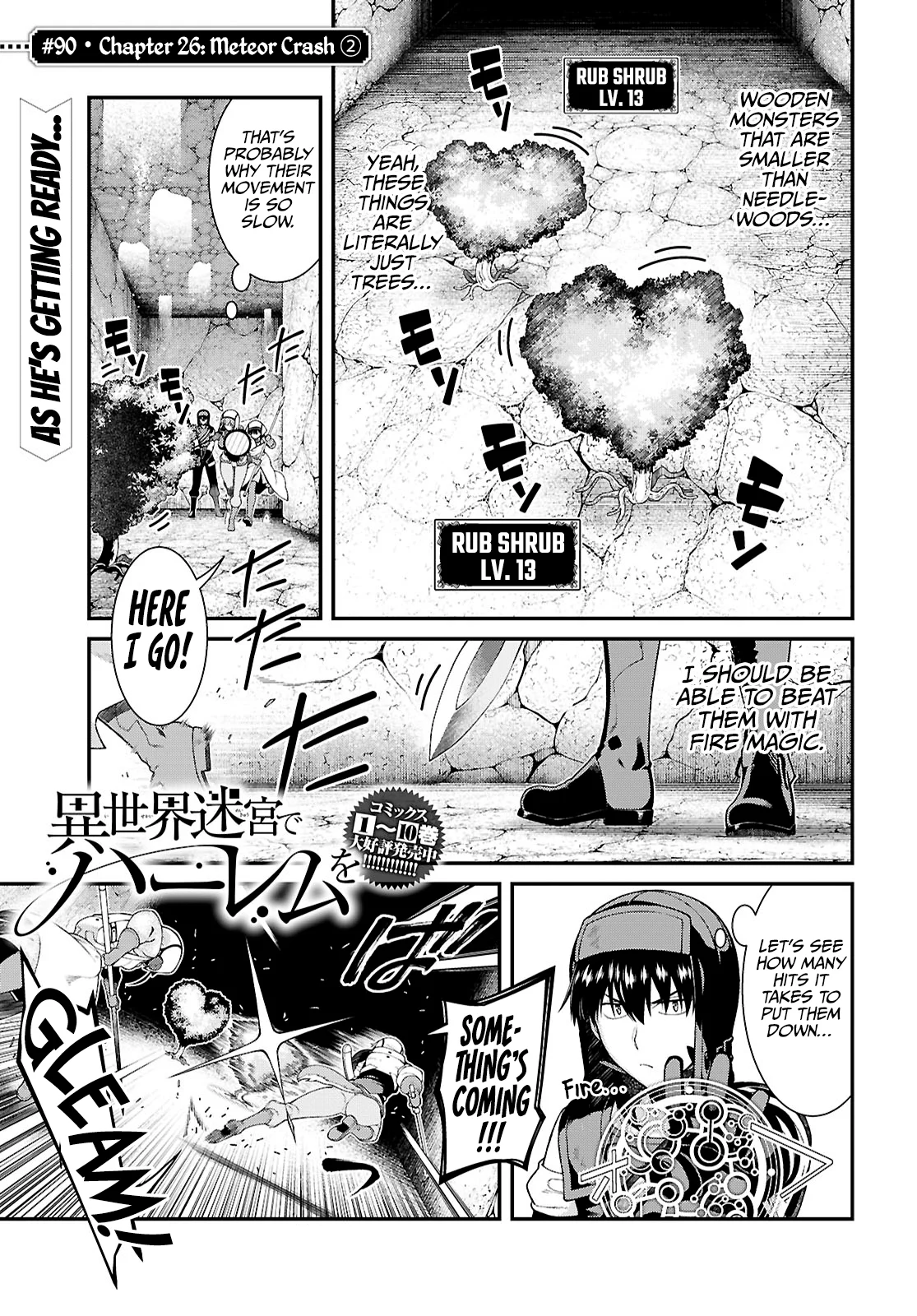 Isekai Meikyuu de Harem wo Chapter 90 Page 1