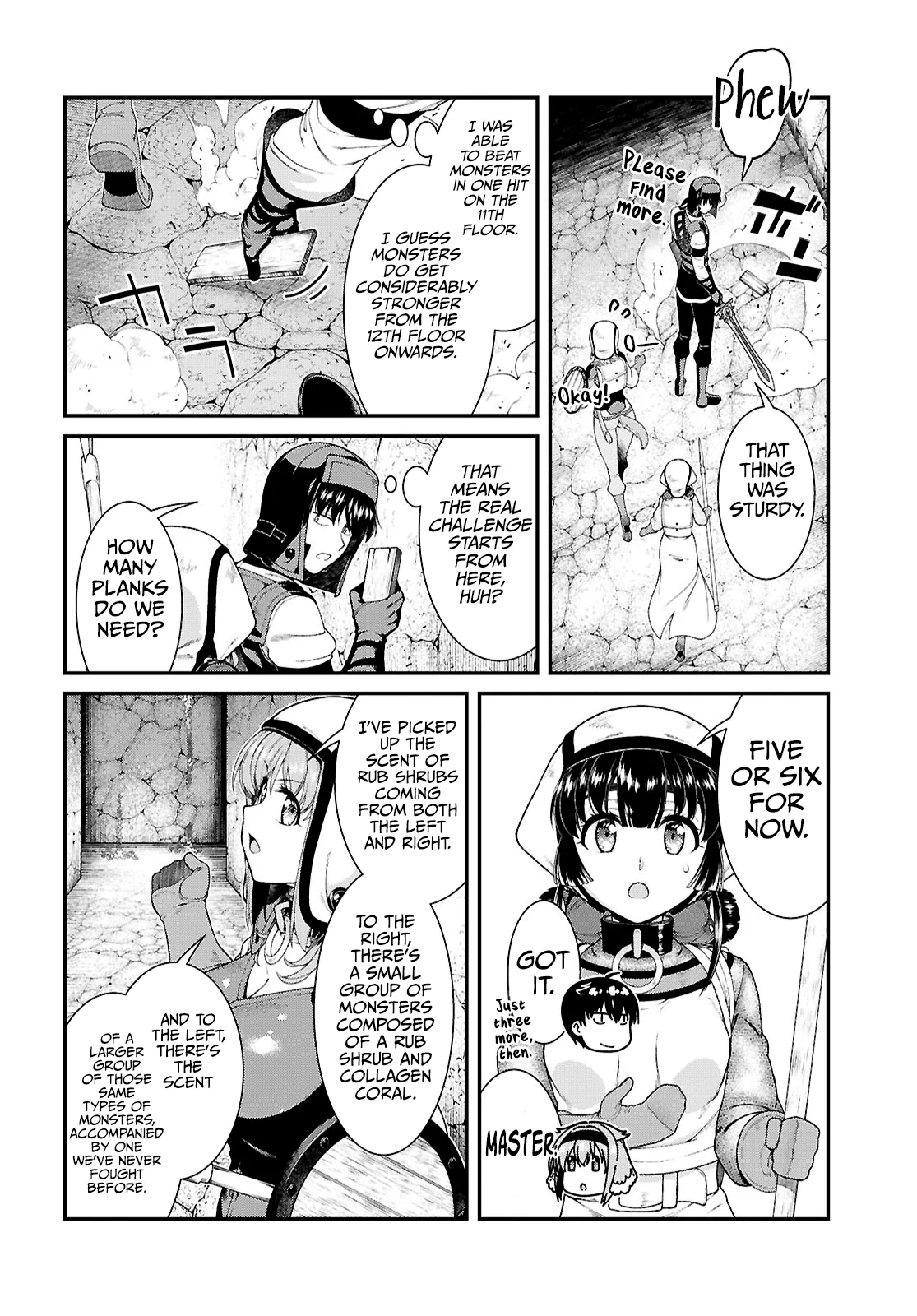 Isekai Meikyuu de Harem wo Chapter 90 Page 9