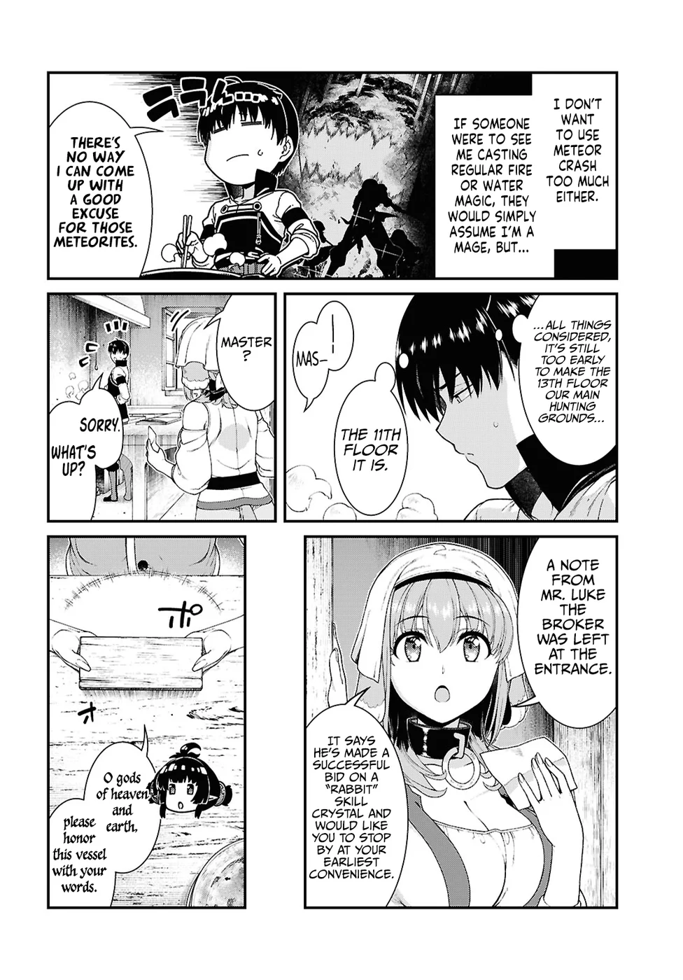 Isekai Meikyuu de Harem wo Chapter 91 Page 2