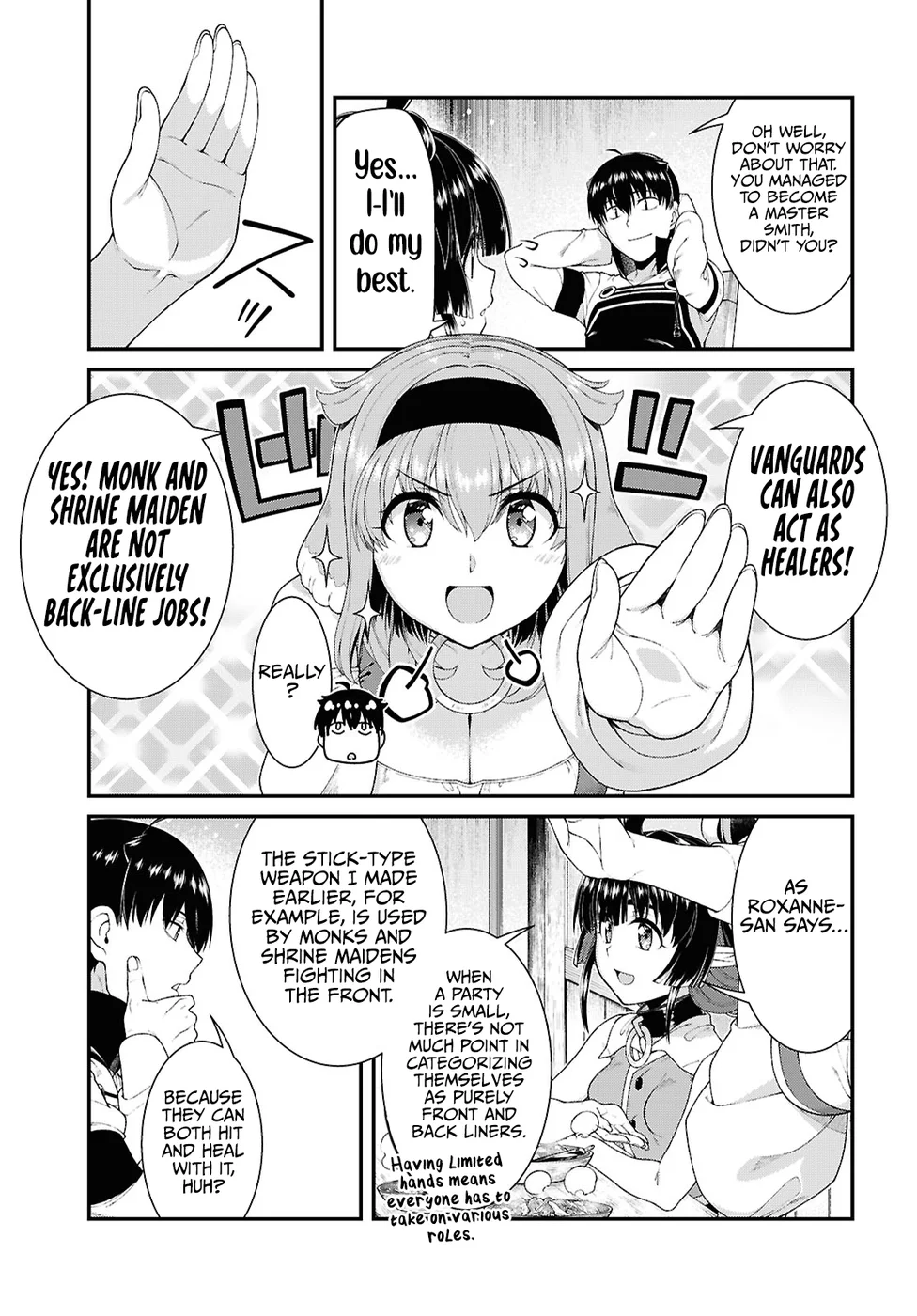 Isekai Meikyuu de Harem wo Chapter 91 Page 9