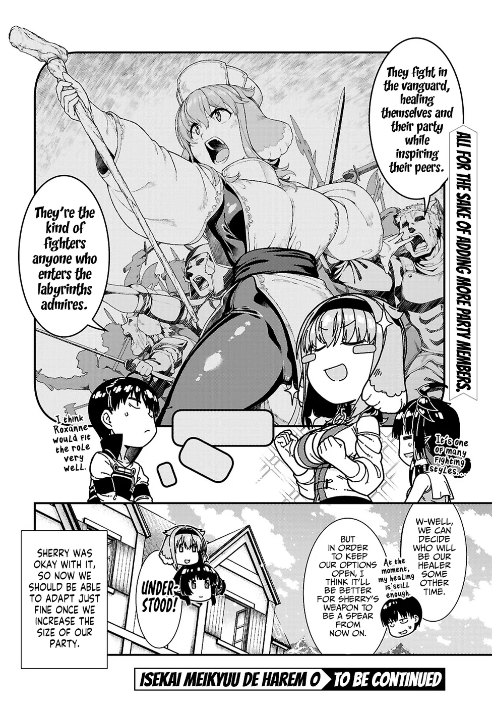 Isekai Meikyuu de Harem wo Chapter 91 Page 10