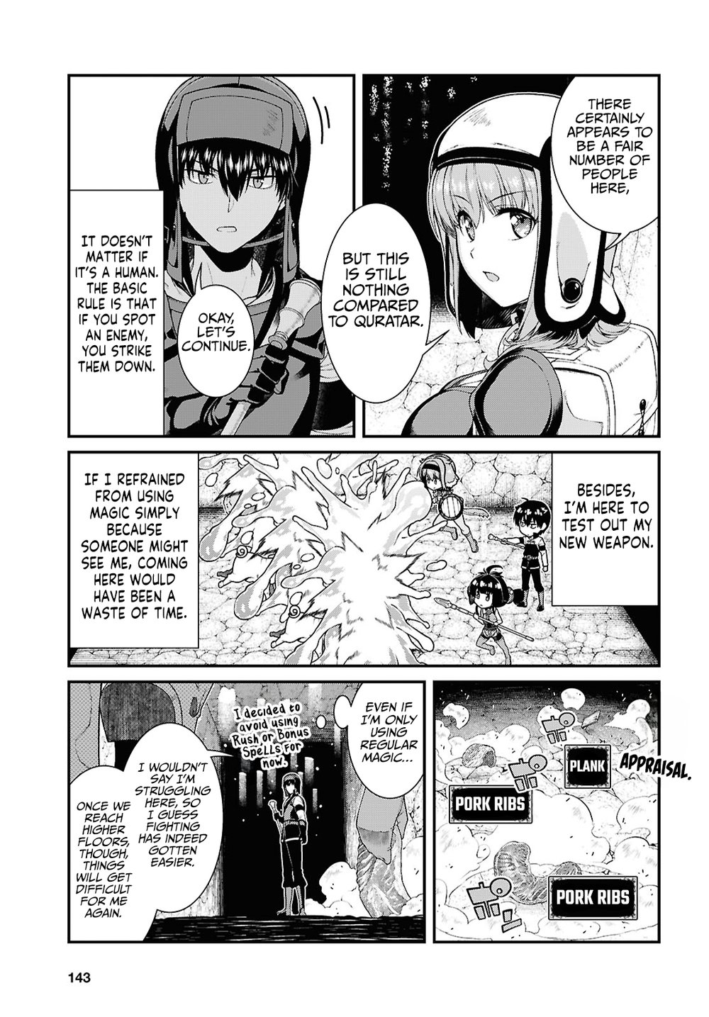 Isekai Meikyuu de Harem wo Chapter 93 Page 9