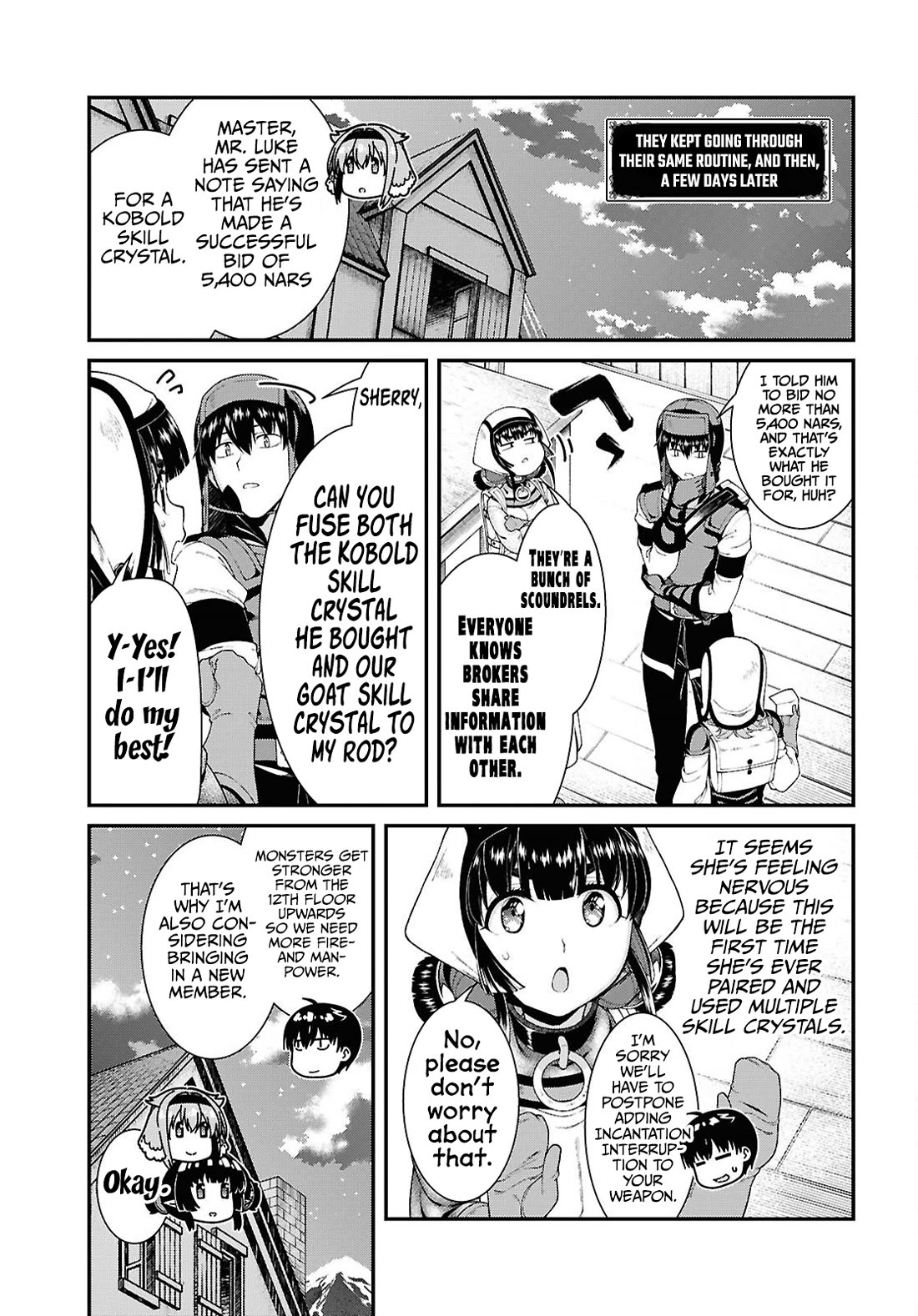 Isekai Meikyuu de Harem wo Chapter 94 Page 10