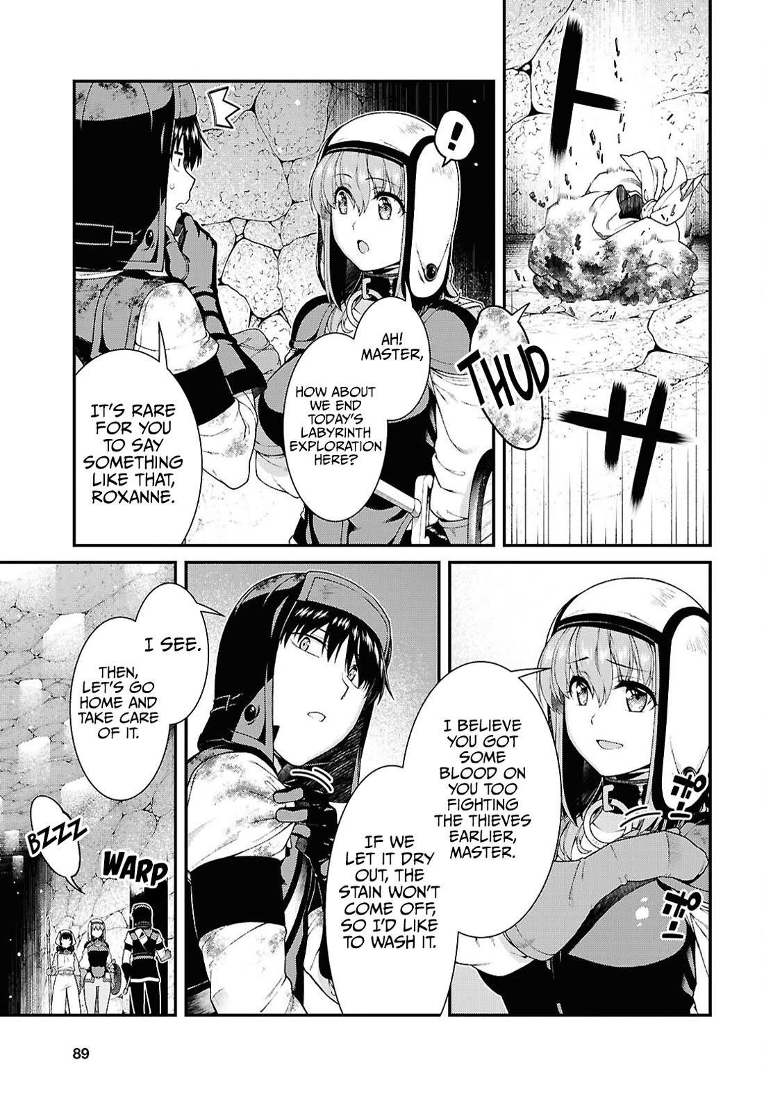 Isekai Meikyuu de Harem wo Chapter 96 Page 8