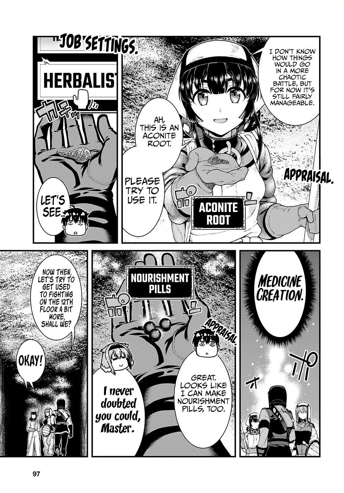 Isekai Meikyuu de Harem wo Chapter 97 Page 8