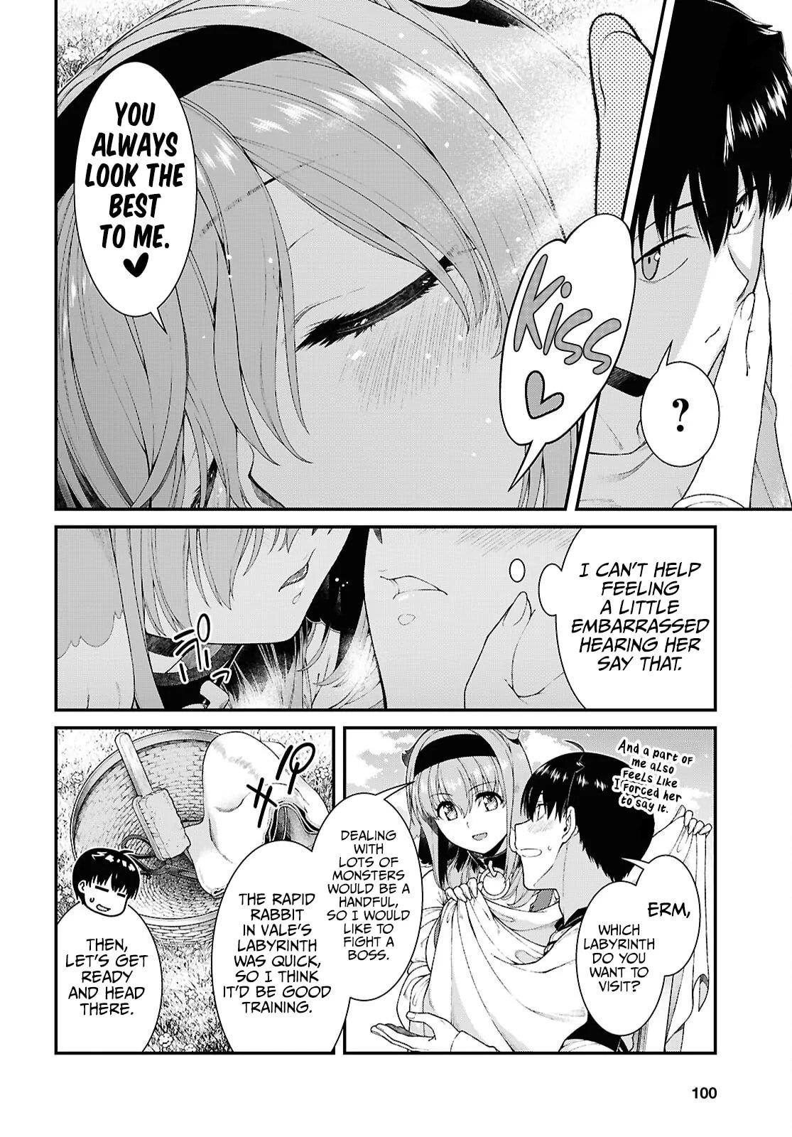 Isekai Meikyuu de Harem wo Chapter 98 Page 15