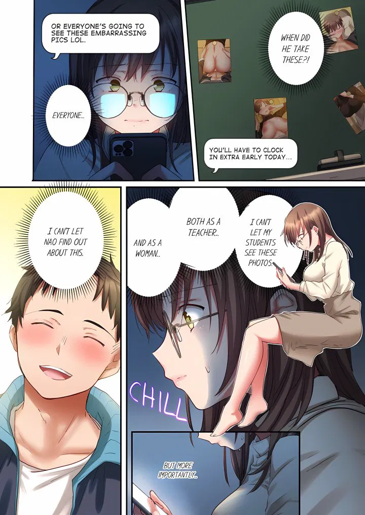 Sent to the Wrong Chat: Blackmailed by One of the Thirty Boys in My Class! (Uncensored) Chapter 3 Page 4