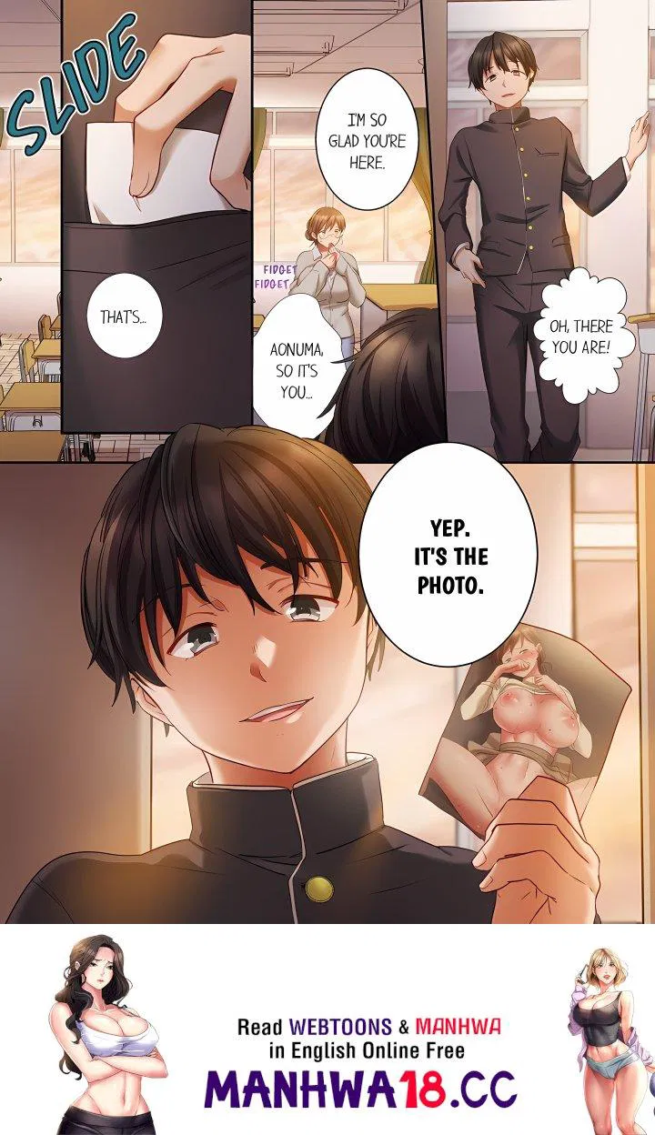 Sent to the Wrong Chat: Blackmailed by One of the Thirty Boys in My Class! (Uncensored) Chapter 3 Page 24