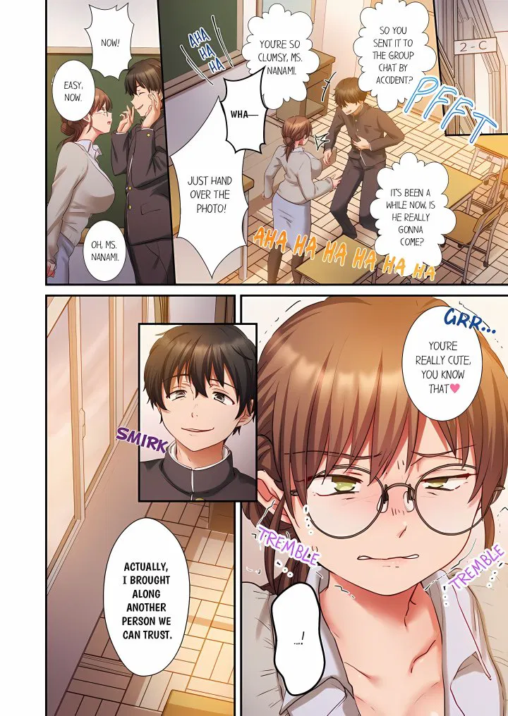 Sent to the Wrong Chat: Blackmailed by One of the Thirty Boys in My Class! (Uncensored) Chapter 4 Page 4