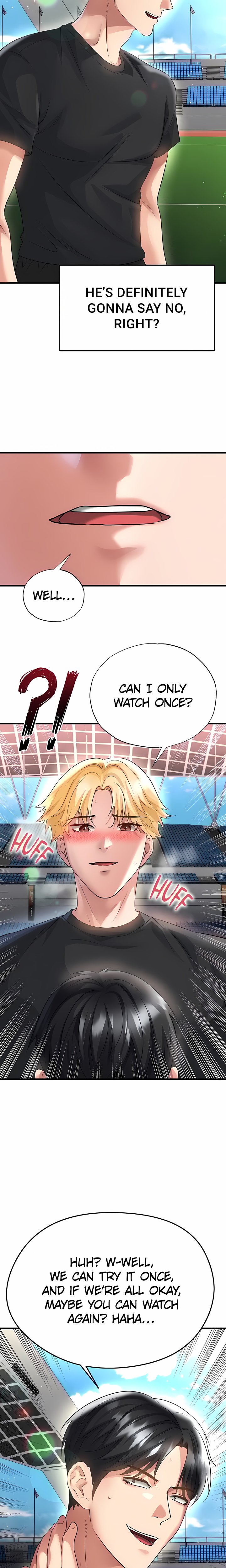 The Hottie’s Good at Football