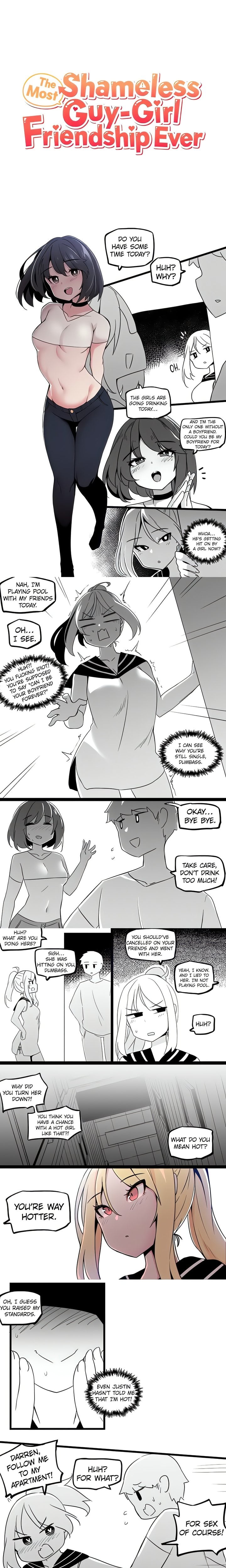 The Most Shameless Guy-Girl Friendship Ever Chapter 7 Page 1