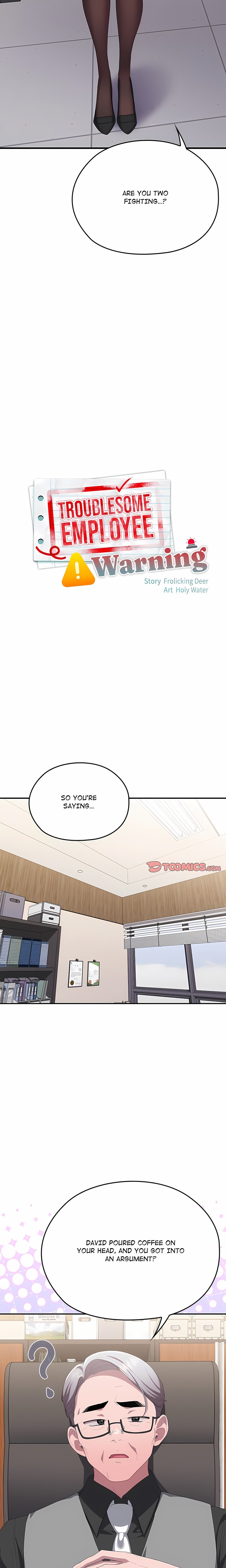 Troublesome Employee Warning (Uncensored)