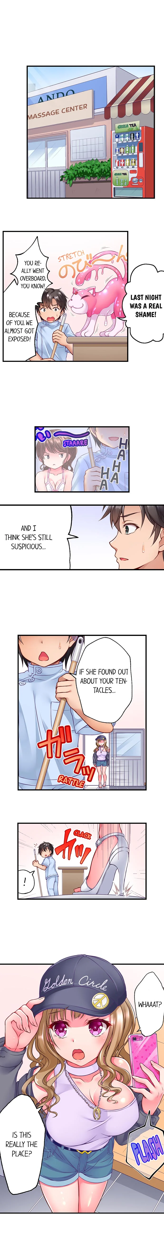 Big breasts Tentacle Massage Salon Chapter 4 Page 6