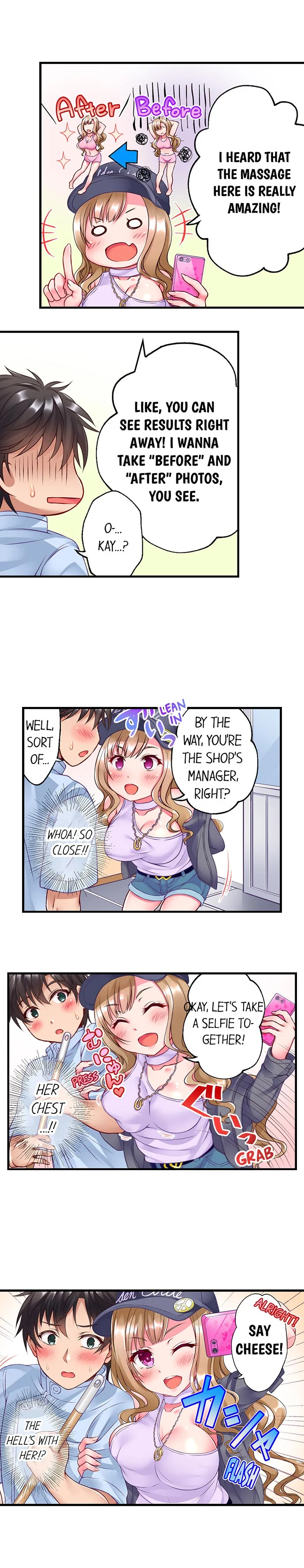 Big breasts Tentacle Massage Salon Chapter 4 Page 8